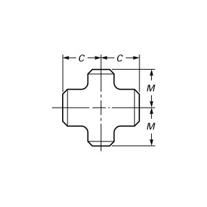 Приварной крест